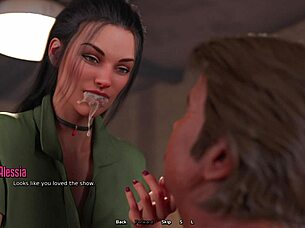 Cuckold Husband Watching His Wife Sucking My Big Dick - 3d Hentai Animated Porn - Life In Santa County