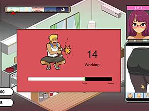 Blonde Angelika Grays Masturbates At Work