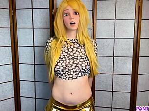 Brunette Big Tits Girl Rides Hard In Cowgirl Fantasy