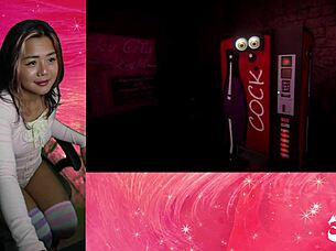 Big Tiddy Bitch Chiku Chasing Me In Fap Nights Hentai Game