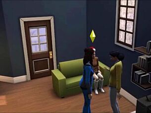 Redhead Masturbates to Brunette in Wicked Comedy