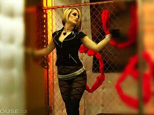 Ash Hollywood Gets Daylights Fucked Out!