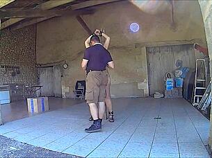 That teen feels amazing riding on top in the contest