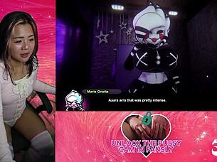 Big Tiddy Bitch Chiku Chasing Me In Fap Nights Hentai Game