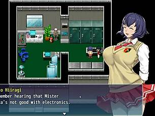 Student loses virginity in closet while teachers cheat in apostle joi hentai game ep 1