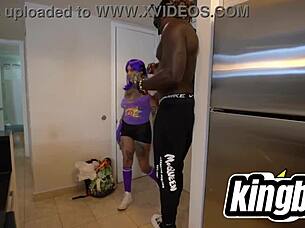 Halloween trickery with big black dick edition