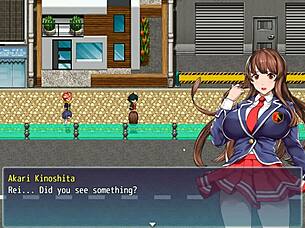 Student loses virginity in closet while teachers cheat in apostle joi hentai game ep 1