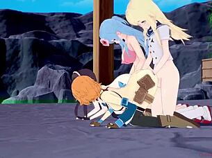 Slut gets anal after dance