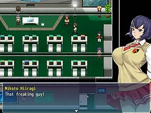 Student loses virginity in closet while teachers cheat in apostle joi hentai game ep 1