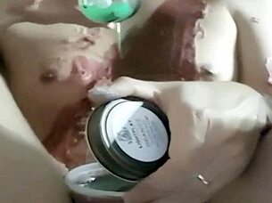 waxing that cock for foreplay