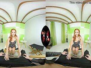 VRLatina brings you a SUPER TIGHT Latina FUCK with Veronica Leal in VR.