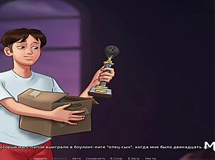 Mature lady enjoys sex in Summertime Saga