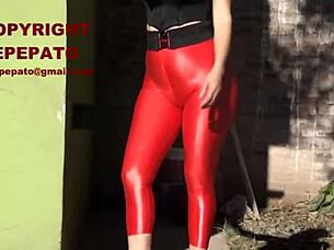 Beautiful women in their prime in stockings and spandex