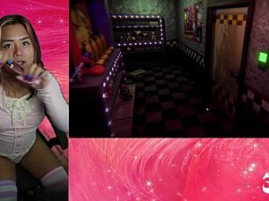 Big Tiddy Bitch Chiku Chasing Me In Fap Nights Hentai Game