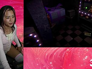 Big Tiddy Bitch Chiku Chasing Me In Fap Nights Hentai Game