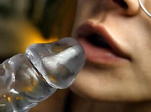 Play with tongue and lips for explosive blowjob! 😘