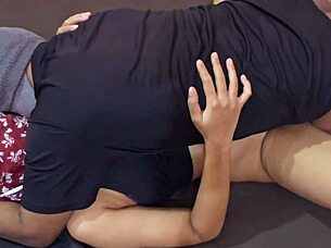 Rina Arem intensely masturbates in Stacy Shepard's car backseat while waiting for her to return