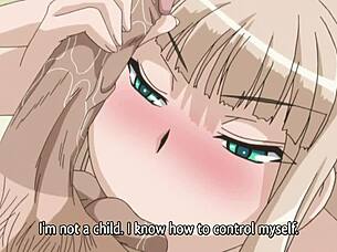 Intense fuzzy lips encounter in anime hentai part 1 with English subtitles