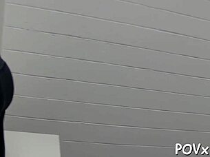 teen feels intense orgasm from rough pov fucking and sloppy blowjob sucking wet pussy