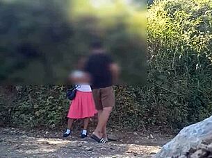 Pinay teen enjoys kissing ass of middle aged men including her father in law and uncle