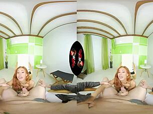 VRLatina brings you a SUPER TIGHT Latina FUCK with Veronica Leal in VR.