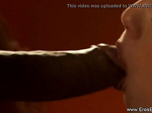 she really enjoys a huge cock