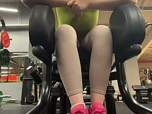 Who wants to see crazy gym fucking in public?