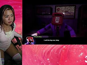 Big Tiddy Bitch Chiku Chasing Me In Fap Nights Hentai Game