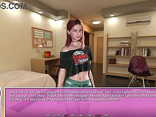 Denise The Hot Ebony Teacher In Summer