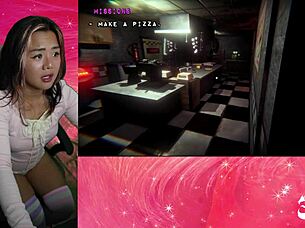 Big Tiddy Bitch Chiku Chasing Me In Fap Nights Hentai Game