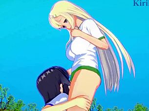 yomi and ikaruga intense lesbian play