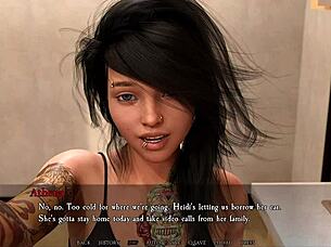 Amazing threesome with two hotties in bare witness 14 anime hentai.