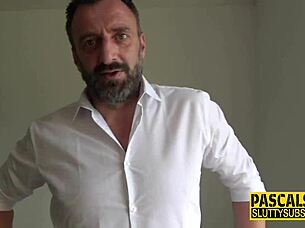 Torn Pantyhose And Cum Over Wet Pussy