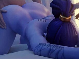 Hot Widowmaker 3D Compilation 😍