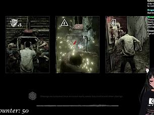 LewdNeko gets spanked while playing Dead by Daylight!