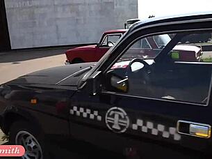 Jeny Smith Back to Flashing Ass, Legs, and Feet