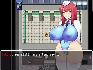 ruri and sakura flash nipple piercings in ntr police part 5 😈