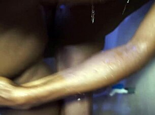 Bathroom Shower Before Dinner with Hardcore Action