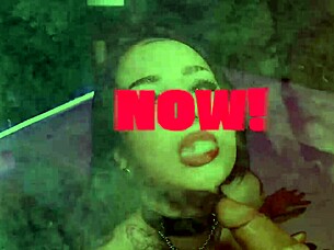 Goth girlfriend Avalon Mira has great sex with big dick