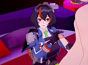 Zhu Yuan And Nekomiya Mana Nekomata Intense Sex - Zenless Zone Zero Hentai