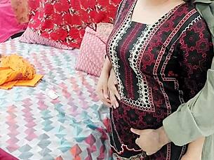 big tits step sister left door open