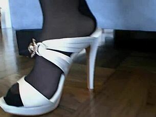 Horny teen teases before sucking cock