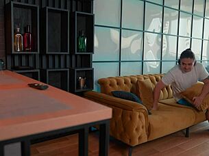 watching porn with my hot stepmom led to fucking her in jeans