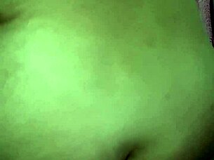 A puta stretches her ass wide with a bottle for bold anal