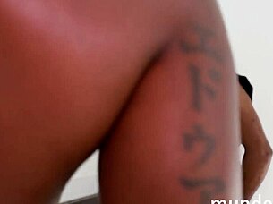 i'm watching an orgy in the bathroom with three black guys