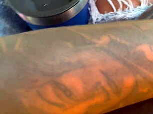 Young brazilian girl bathes in shower