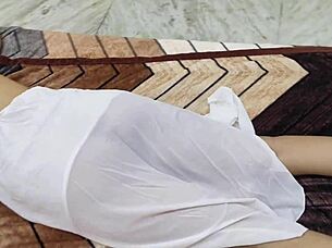 Stepdaddy Punishes Failing Stepdaughter