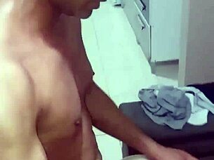 Intense gay delight in hardcore fucking action