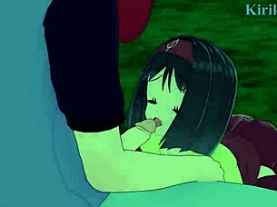 iris moans, 'fuck me harder, erika' in pokemon hentai