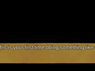 i feel the hot teacher stepping on me with big tits in bondage handjob